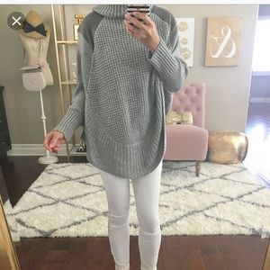 Sleeved Cape Sweater